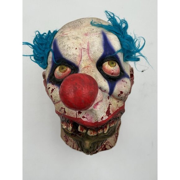 2011 Coulrophobia Demonic Clown Mask Killer Clown Scary Horror Halloween Cosplay - Picture 3 of 12